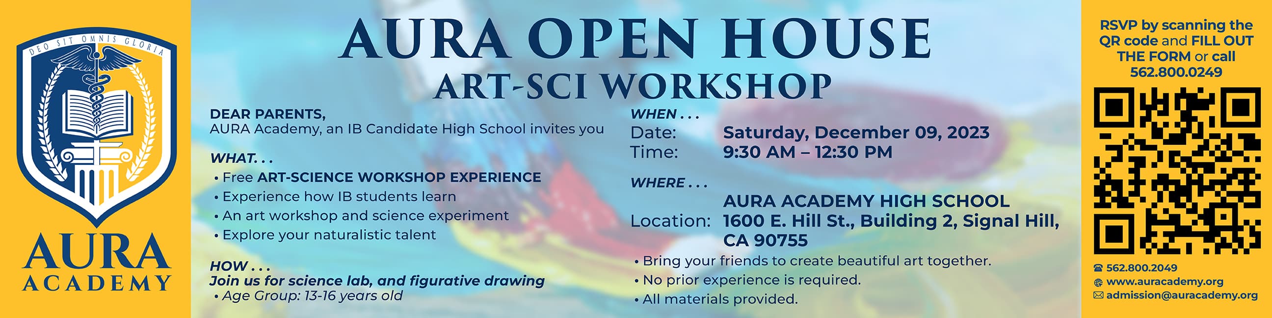 AURA Open House APPROVED BY MS KIM NOV 8