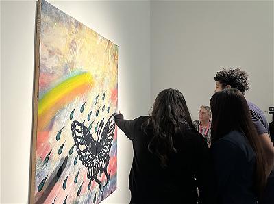 kleefeld contemporary museum trip with aura students october 20 2025 07