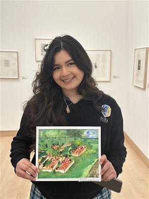 kleefeld contemporary museum trip with aura students october 20 2025 09